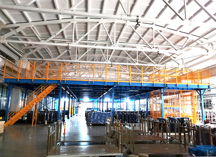 河南倉庫二層平臺項目案例